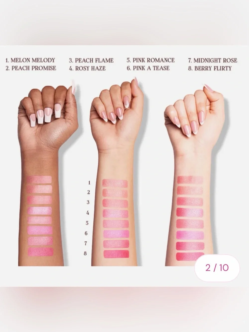 Beauty Crestions PINK TEASE Baked Blush Compact – Illuminating Cheek Color